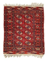 TOP EXAMPLE, SUPERB, LOVELY, ANTIQUE, 19th TURKOMAN SMALL RUG . DEHATI.1