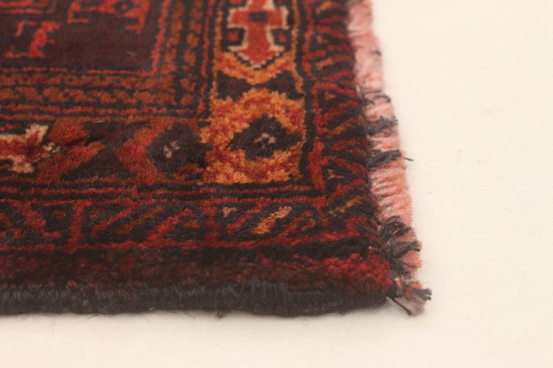 Vintage Hand-Knotted Carpet 3'11" x 6'4" Traditional Oriental Wool Area Rug gallery