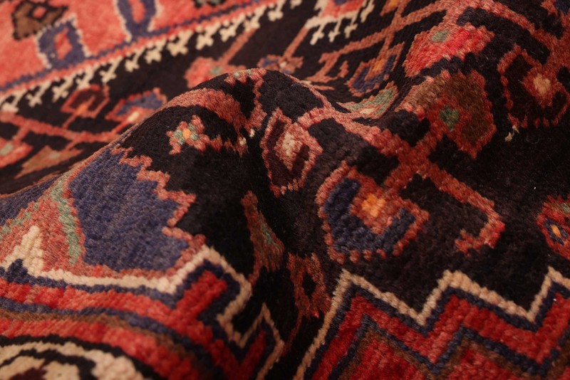 Vintage Hand-Knotted Area Rug 4'9" x 8'6" Traditional Oriental Wool Carpet gallery