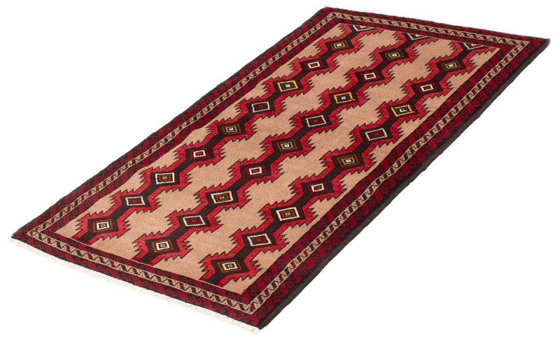 Vintage 3'6" x 5'11" Traditional Hand Knotted Vegetable Dye Wool Area Rug gallery