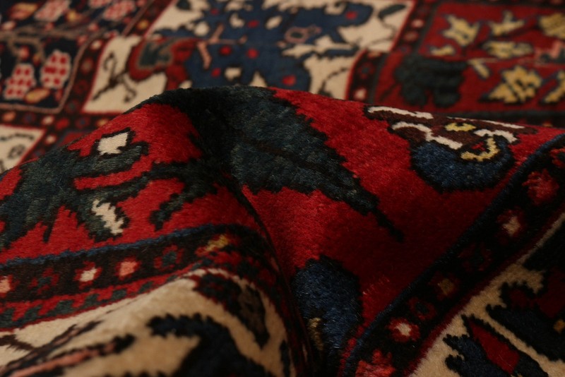 Vintage Geometric Area Rug 5'3" x 9'10" Traditional Hand-Knotted Wool Carpet gallery