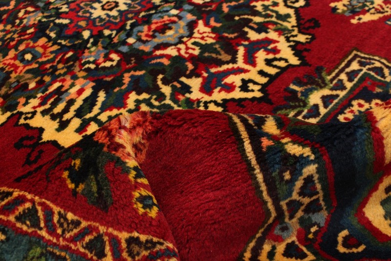 Traditional Vintage Hand-Knotted Area Rug 3'8" x 9'3" Oriental Wool Carpet gallery