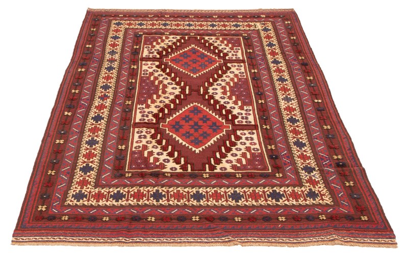 Vintage Traditional Hand-Knotted Area Rug 5'11" x 8'6" Oriental Wool Carpet gallery