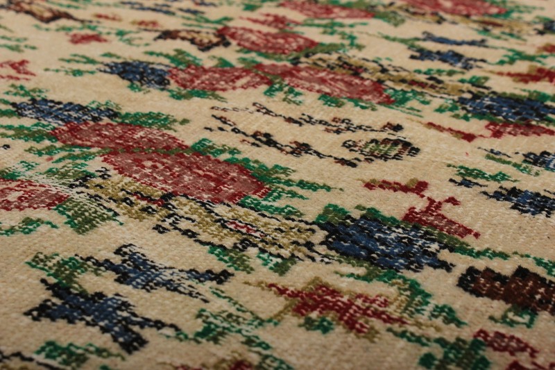 Vintage Oriental Hand-Knotted Carpet 5'7" x 8'8" Traditional Wool Area Rug gallery