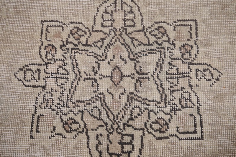 Muted Distressed Area Rug 6x9 Hand-knotted Wool Floral Traditional Carpet gallery