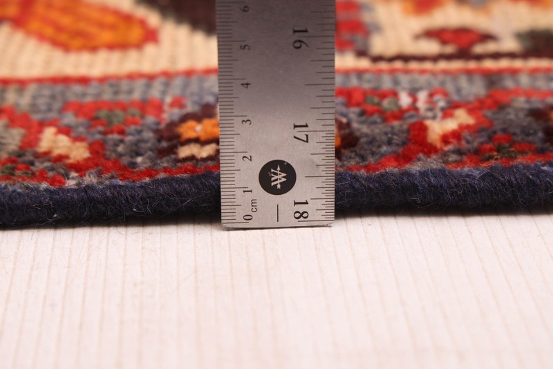 Vintage Hand-Knotted Carpet 4'11" x 9'8" Traditional Oriental Wool Area Rug gallery