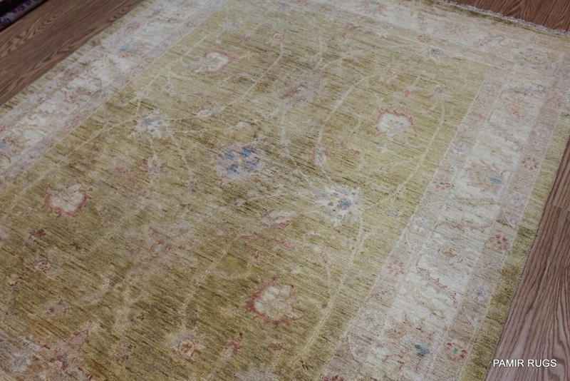 _HAND-MADE_ORIENTAL_RUG_6' X 8' WASHED OUT VEGGIE DYED Fine Quality Soft PAMIR gallery
