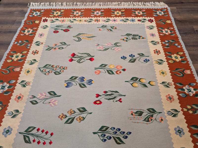Romanian Kilim Rug 6x9 gallery