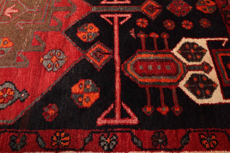 Vintage Hand-Knotted Area Rug 4'3" x 7'7" Traditional Wool Carpet gallery