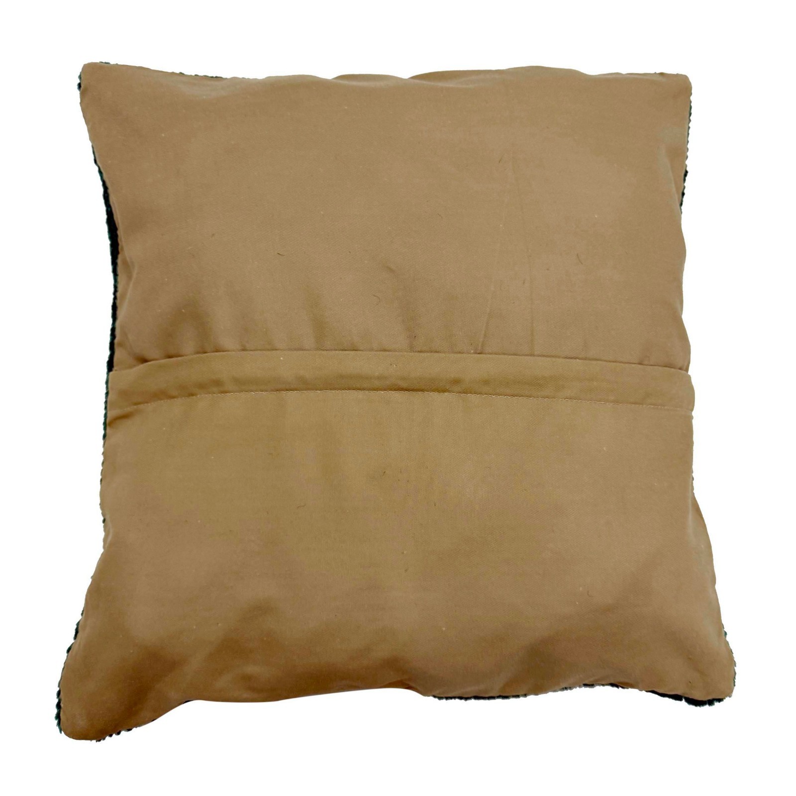 Overdyed Carpet Cushion Vintage Style Decor Pillow 1.3x1.3 ft gallery