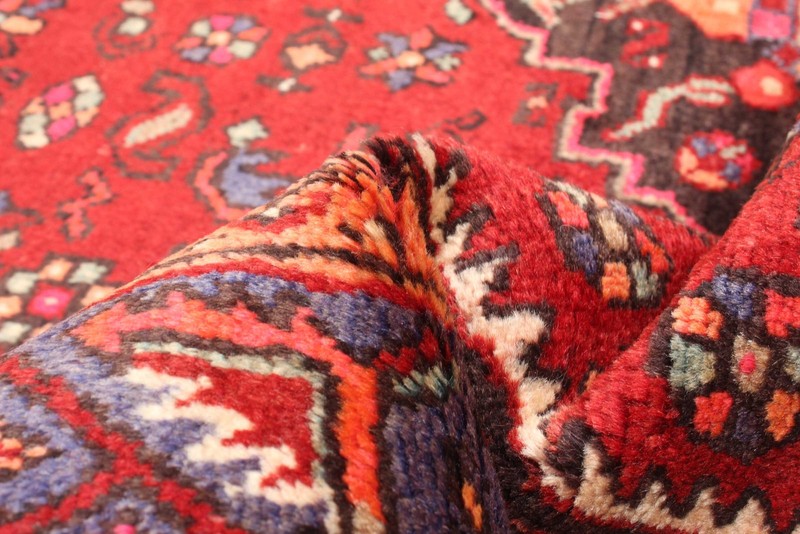 Vintage Traditional Hand-Knotted Area Rug 4'8" x 6'11" Oriental Wool Carpet gallery