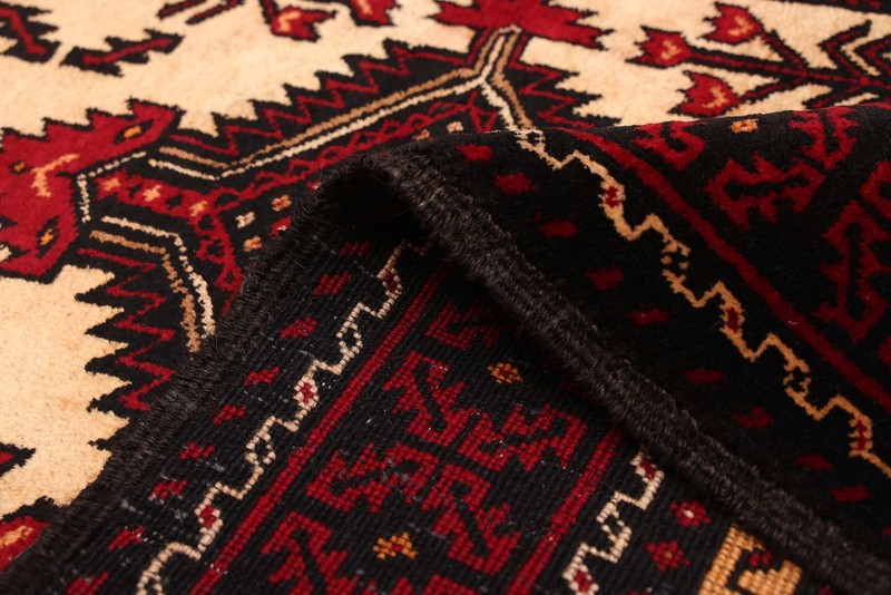 Traditional Vintage Hand-Knotted Area Rug 3'7" x 5'11" Oriental Wool Carpet gallery