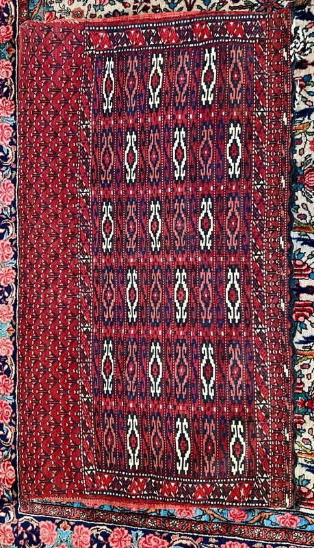 Turkoman Esari Beshir Chuval Tent Bag, Antique (70 cm x 120 cm) gallery