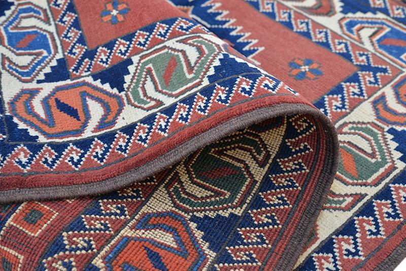 Red Tribal Turkish 2' 6" x 4' 1" Handmade Vintage Wool Area Rug gallery