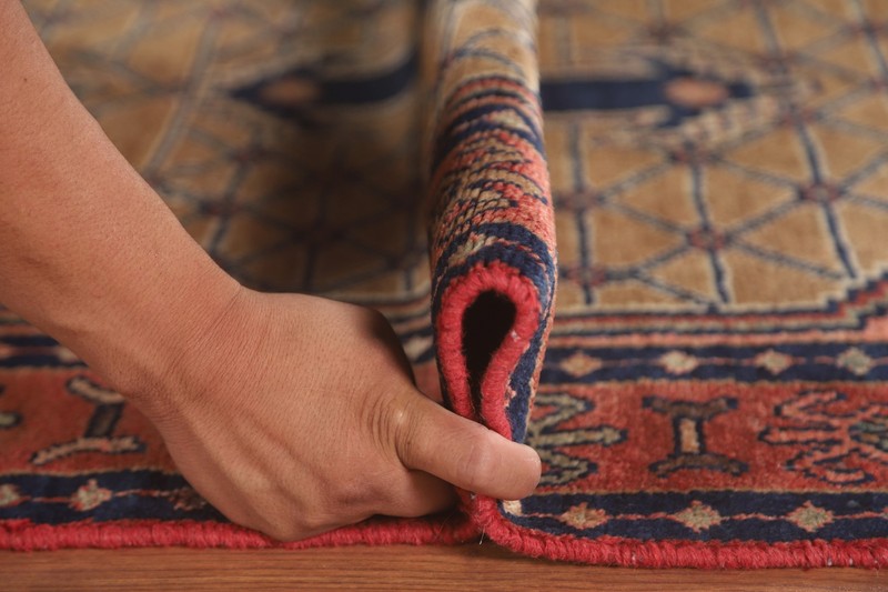 Vintage Koliaei Traditional Runner Wool Rug 3' 5" x 12' 5" Handmade Hallway Rug gallery