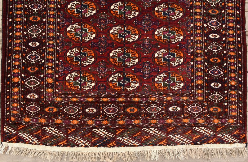 Turkoman Rug 44''x68'' Hand Woven Oriental Carpet 112x175cm Tribal Eclectic Rug gallery