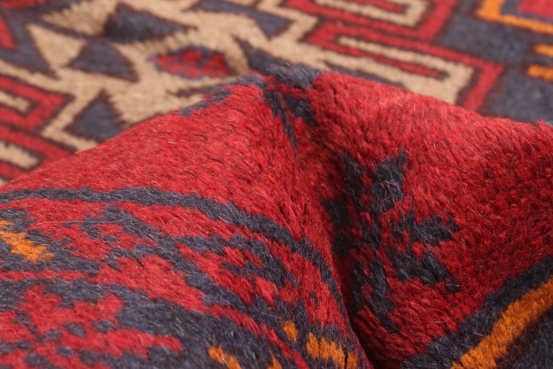 Vintage Traditional Hand-Knotted Area Rug 3'3" x 6'6" Oriental Wool Carpet gallery