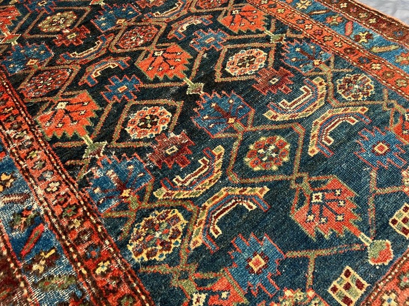 COLLECTORS' ITEM Antique Stunning Above 100 Years Old Karadagh Azerbaijan Carpet gallery