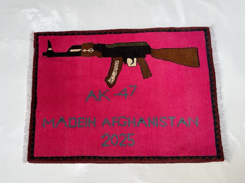 #536. War rug Afghan War Rug Wool Rug Beautifully Made Small War Rug 80x59 cm gallery