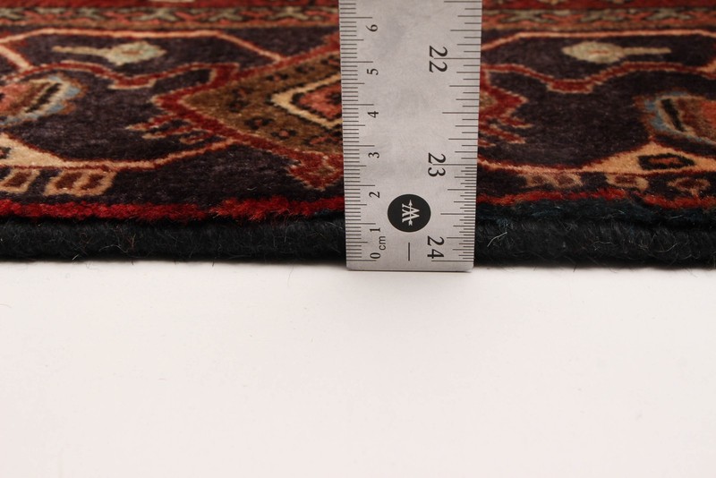 Vintage 4'4" x 6'7" Traditional Hand Knotted Vegetable Dye Wool Area Rug gallery