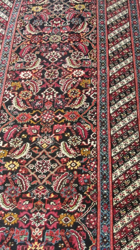 3'1" x 17'4" Gorgeous Antique Caucasian Karabagh Runner, #17026 gallery