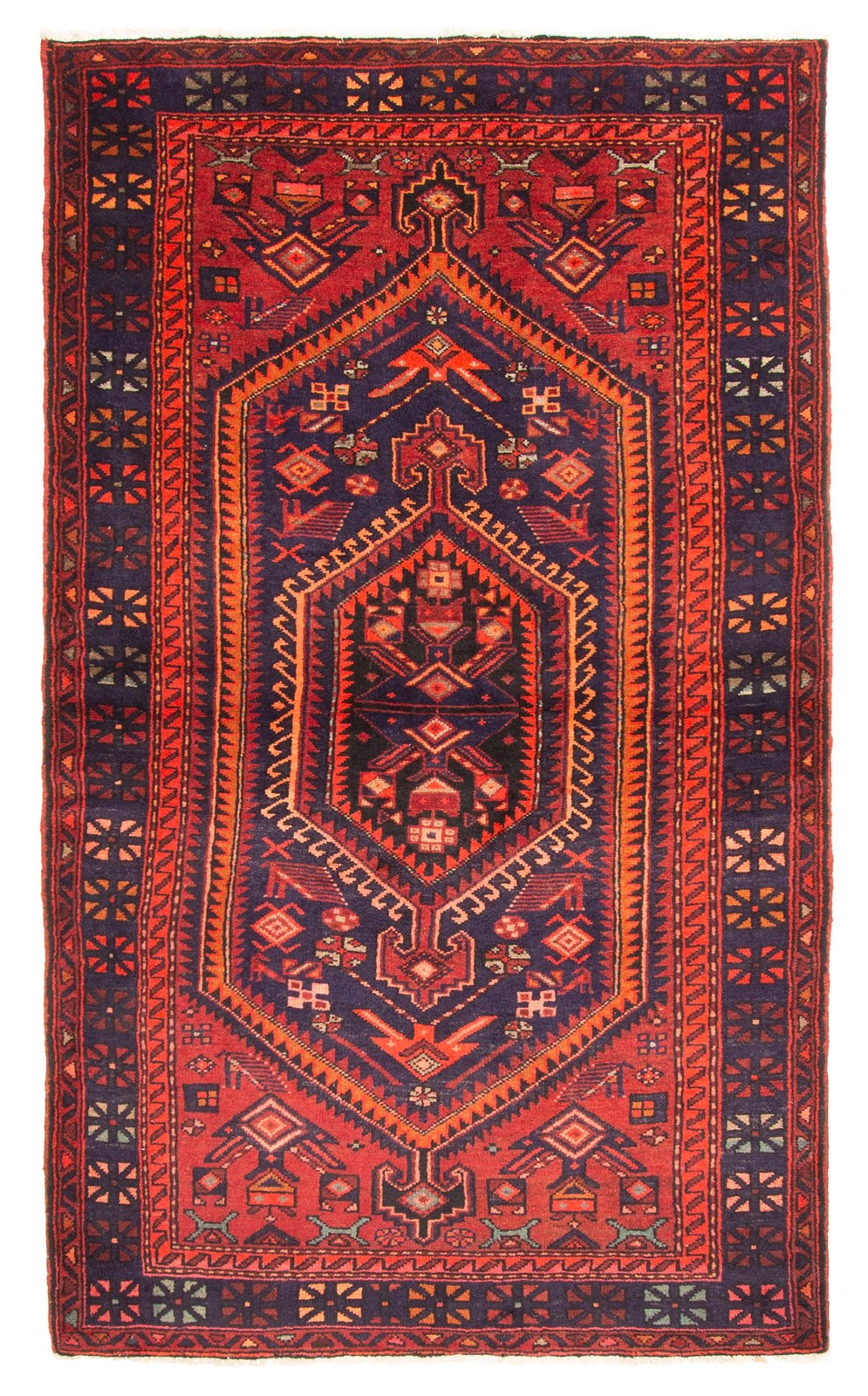 Traditional Vintage Hand-Knotted Area Rug 4'5" x 7'8" Oriental Wool Carpet gallery