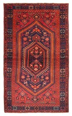 Traditional Vintage Hand-Knotted Area Rug 4’5″ x 7’8″ Oriental Wool Carpet