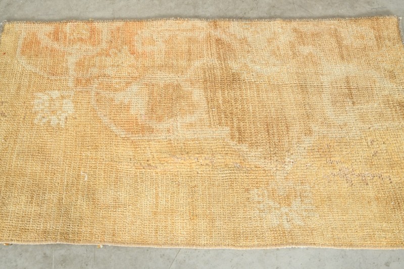2x3 Turkish Door Mat Rug Hand-Knotted Mini Carpet Vintage Small Rug Boho,596 gallery