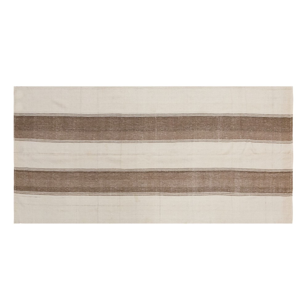 Authentic Turkish Kilim Rug 138x295 cm (4.5x9.7 ft) | Handmade Minimalist Rug