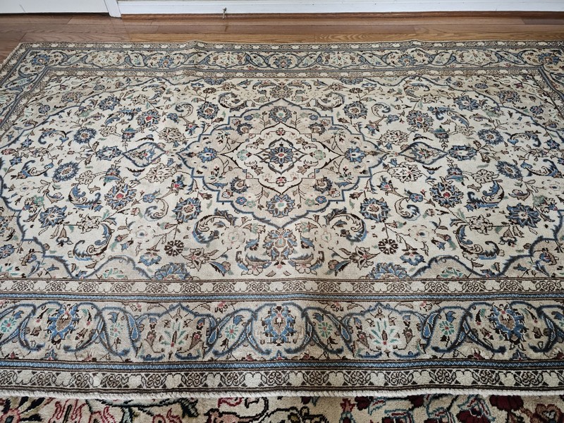 4.10 x 8.1 VINTAGE FINE USHAK RUG CAUCASIAN ANTIQUE SERAPI HERIZ KAZAK gallery