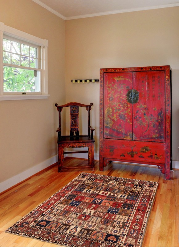 Traditional Vintage Hand-Knotted Area Rug 6'8" x 9'3" Oriental Wool Carpet gallery