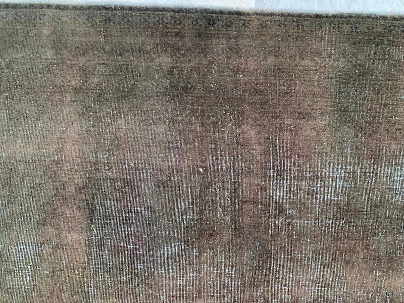 Vintage Afghan Rug, Zero Pile Muted Rug, Traditional Area Carpet (7x9 ft.) gallery