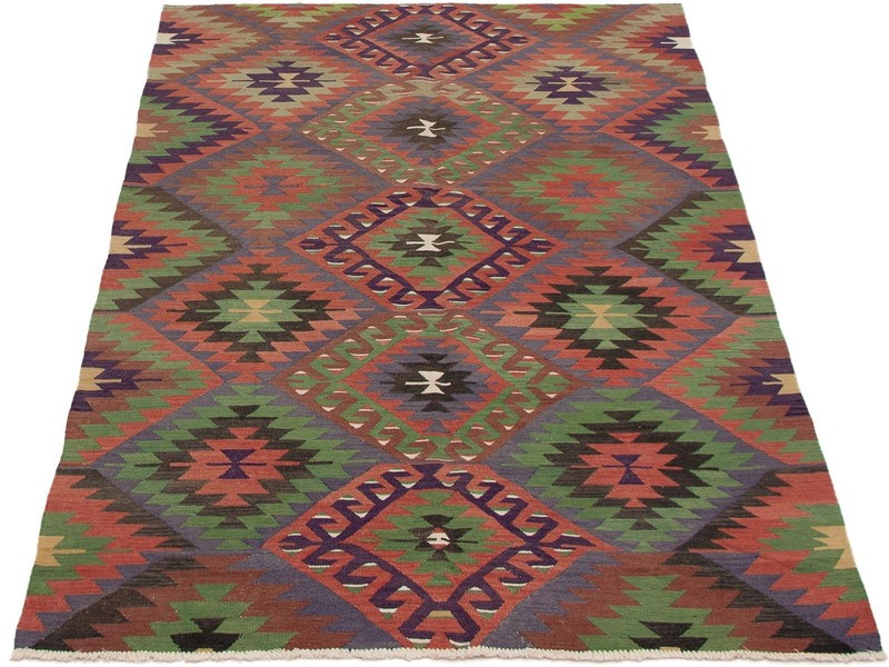 Vintage 4'10" x 9'0" Traditional Wool Hand Woven Oriental Area Rug gallery