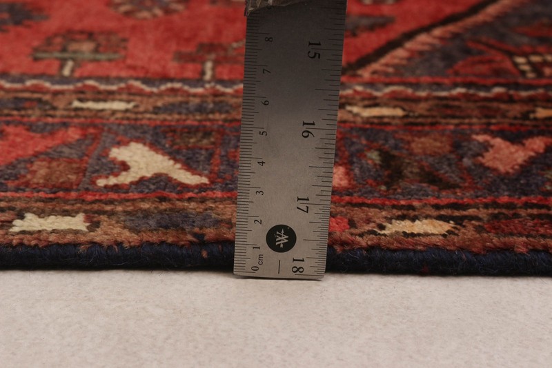 3'3" x 9'8" Vintage Hand-knotted Runner Rug Traditional Oriental Wool Carpet gallery