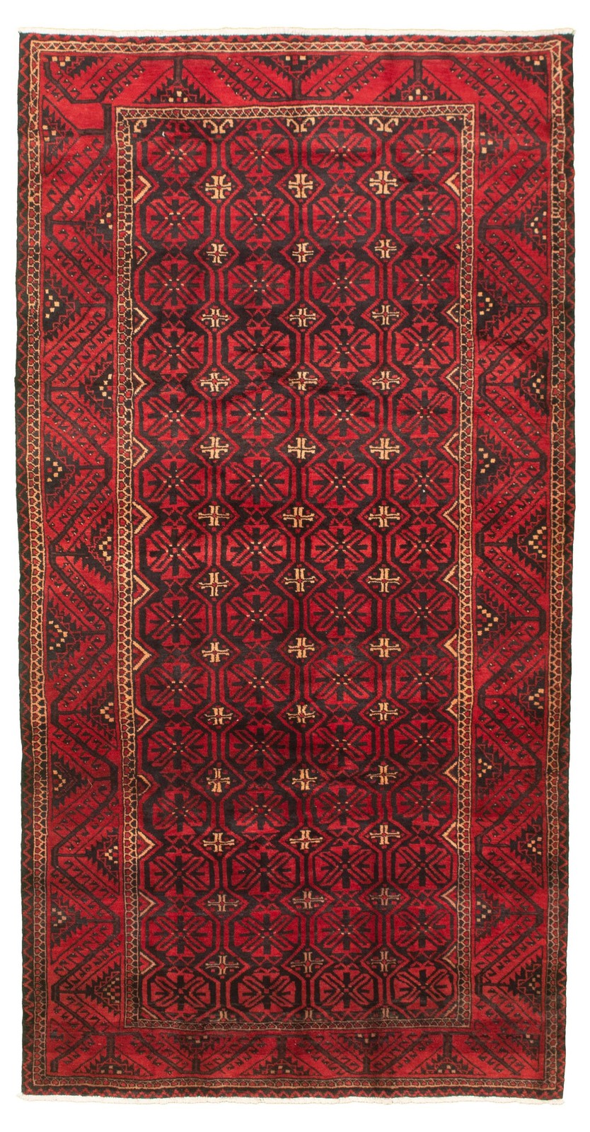 Traditional Vintage Hand-Knotted Area Rug 5'0" x 9'8" Oriental Wool Carpet gallery