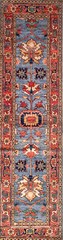 Hand-knotted Rug (Carpet) 2’4X9′, Choeb Rang mint condition