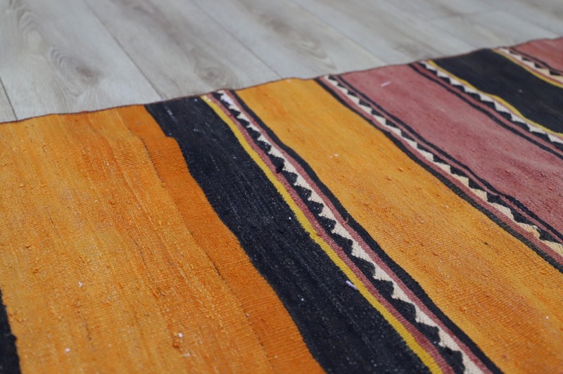 Southwestern Runner Tribal Handmade Kilim Hallway Traditional Carpet 2x7ft gallery