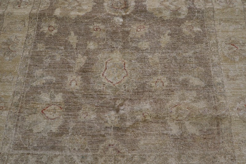 4'0 x 6'1 ft Chobi Oushak hand knotted vegetable dye oriental rug gallery