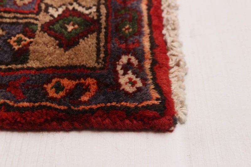 Vintage Hand-Knotted Area Rug 4'6" x 8'0" Traditional Oriental Wool Carpet gallery
