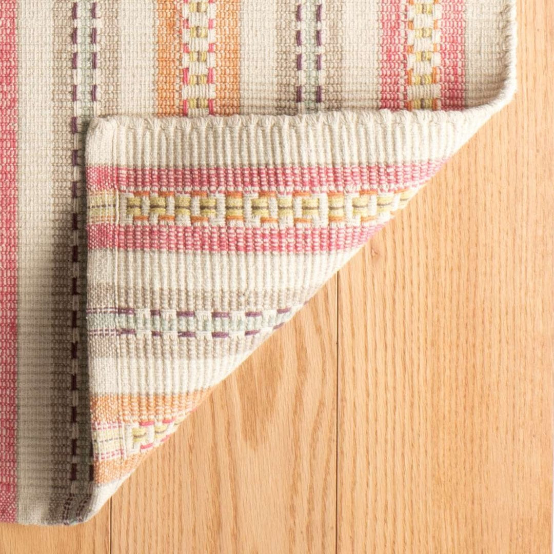 HandWoven Cotton Rug Dhurrie, Hand Braided Rug, Handwoven Indoor/Outdoor Rug gallery