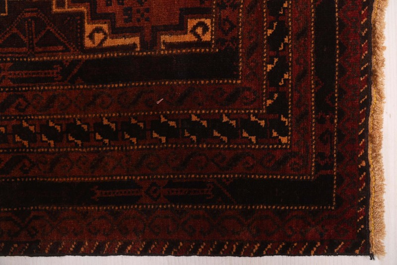 Vintage Hand-Knotted Area Rug 3'8" x 6'8" Traditional Oriental Wool Carpet gallery