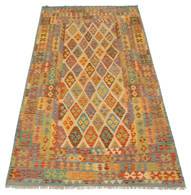 Vintage Hand Woven Area Rug 6'9" x 9'8" Traditional Wool Oriental Carpet gallery