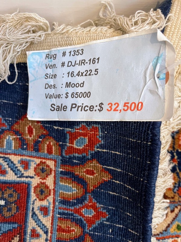 Vintage Mood Fine Hand-Woven Middle Eastern Rug 22.5' x 16.4' gallery