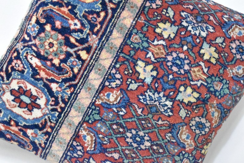 Antique Pillow Cover Sofa Rug 16'' x 16'' Made of Antique Cushion Cover Carpet gallery