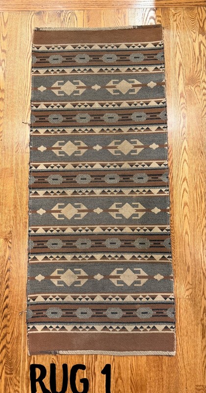 Danish Kilim 2 - 1948 Rollakan Runner Estate fresh mid century modern as is gallery