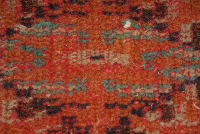 Turkish Vintage Small Rug 3x6 Handmade Muted Organic Carpet Wool Runner,507 gallery