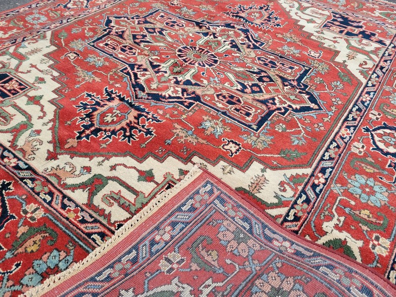 8 x 10 SUPER QUALITY INDO HERIZ SERAPI KAZAK HERIZ RUG TURKISH USHAK CAUCASIAN gallery