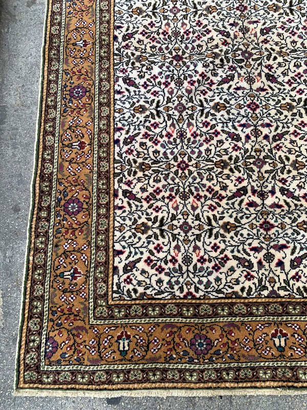 4'10'' x 7'5'' Handmade Carpet Village Rug Organic Rug Natural Carpet.SKU:K1587 gallery