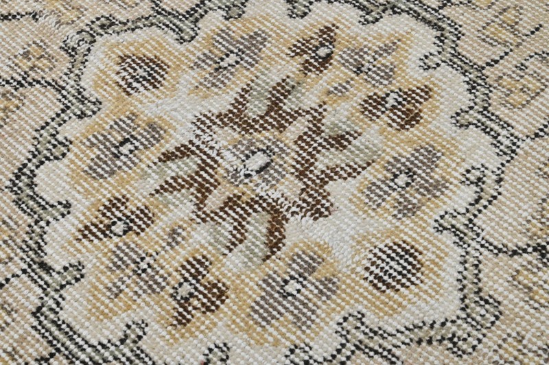 Oushak Turkish Vintage Rug 6x10 Kilim Rug Anatolian Handmade Boho Decor BEIGE gallery