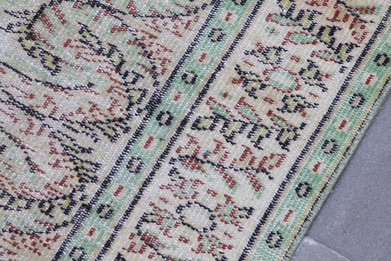 Kitchen Rug, Oushak Rugs, 5.9x8.5 ft Large Rug, Turkish Rug, Vintage Rug gallery